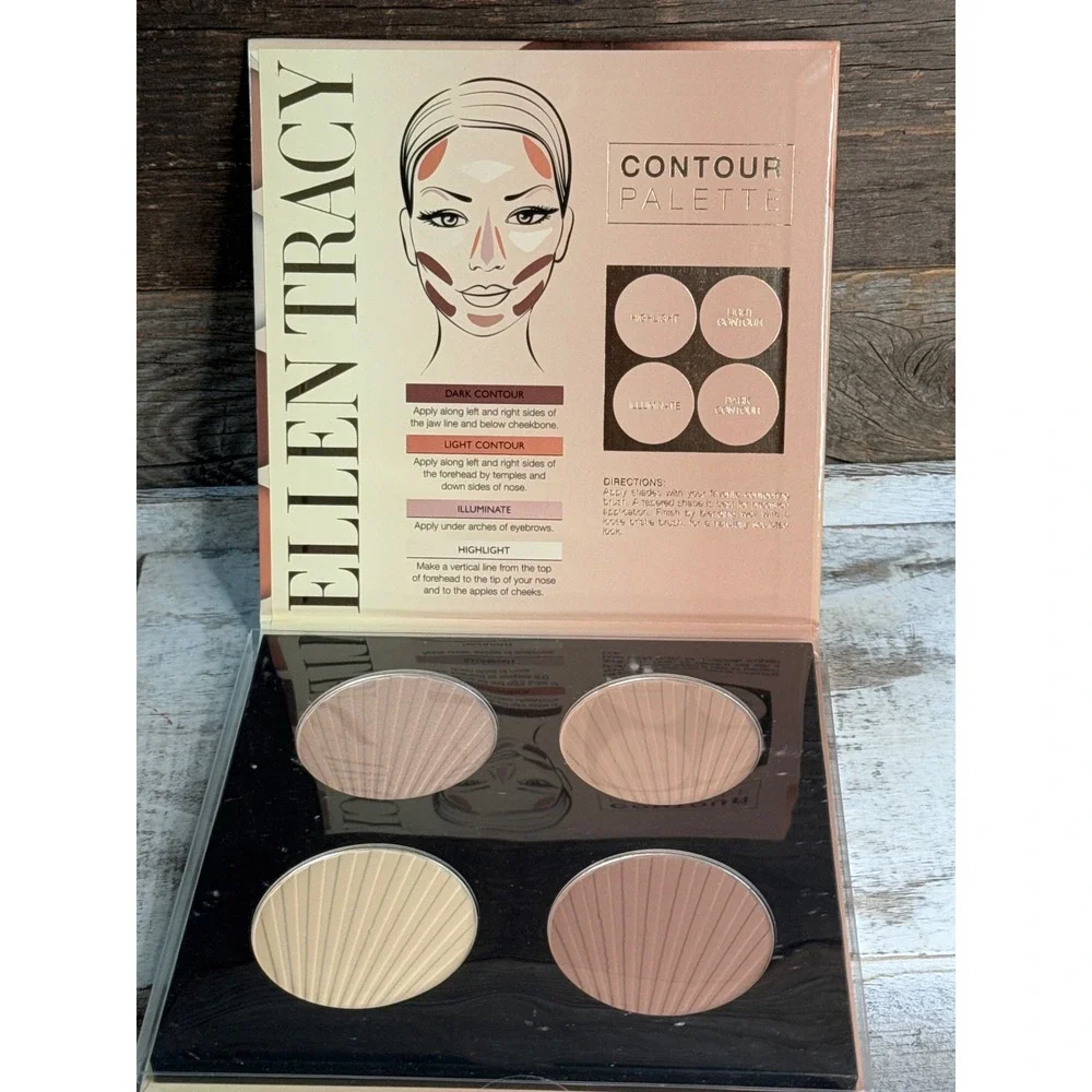 Ellen Tracy Contour Palette Illuminate Highlight Contour NIB MSRP $19
